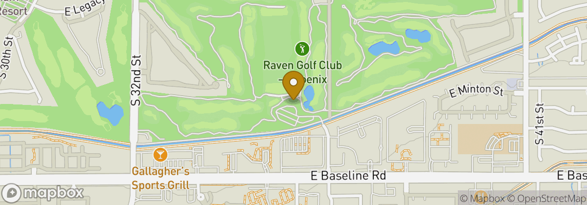 Map location: Raven Golf Club