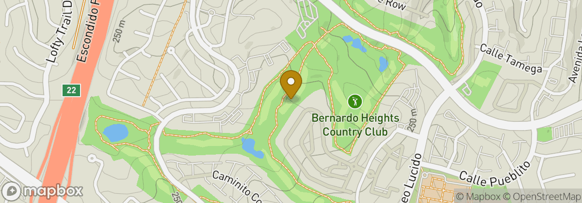 Map location: The Heights Country Club