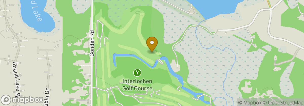 Map location: Interlochen Golf Course