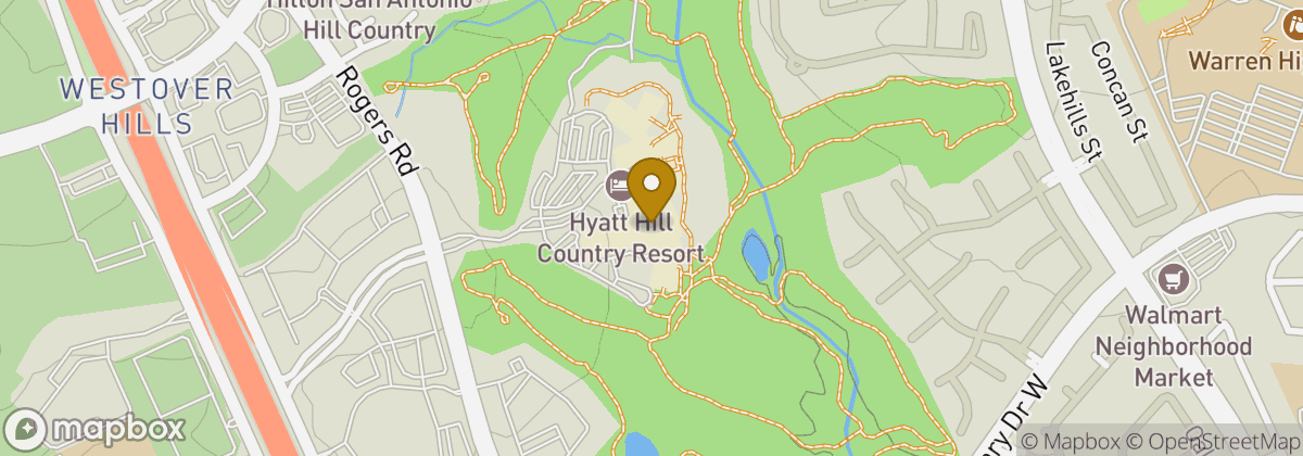 Map location: Hill Country Golf Club