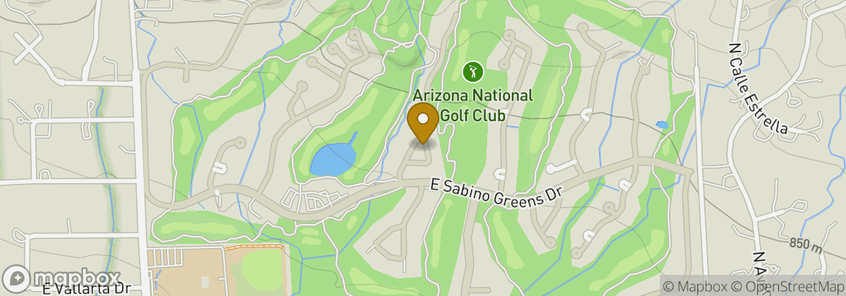 Map location: Arizona National Golf Club