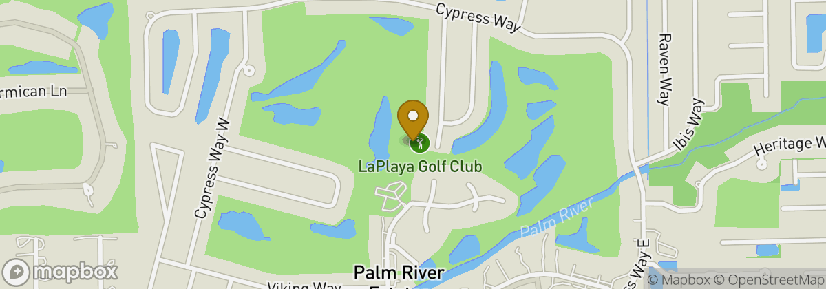 Map location: Laplaya Golf Club