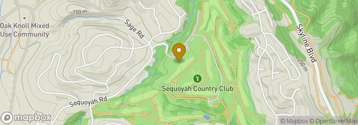 Map location: Sequoyah Country Club