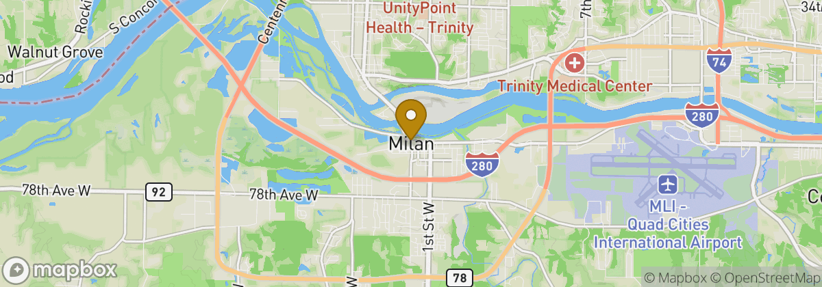 Map location: Milan