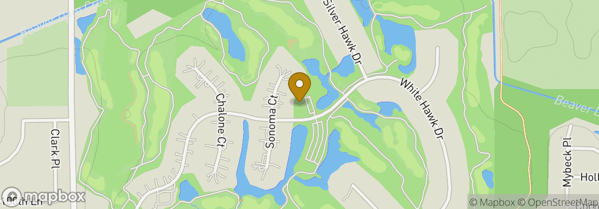 Map location: White Hawk Country Club
