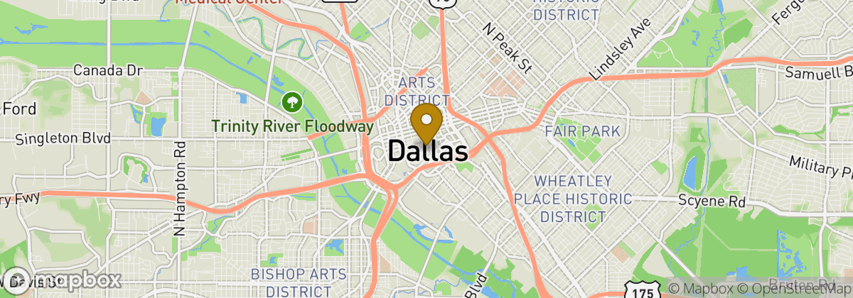 Map location: Dallas