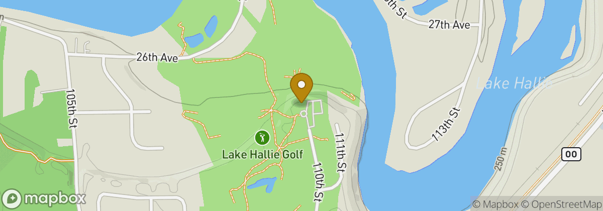 Map location: Lake Hallie Golf Course / Bar & Restaurant