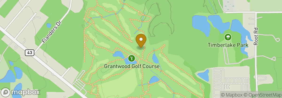Map location: Grantwood Golf Course