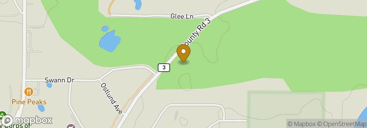 Map location: Crosswoods Golf Course
