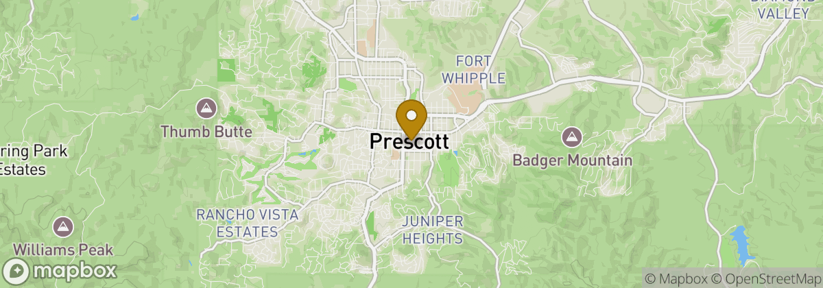 Map location: Prescott