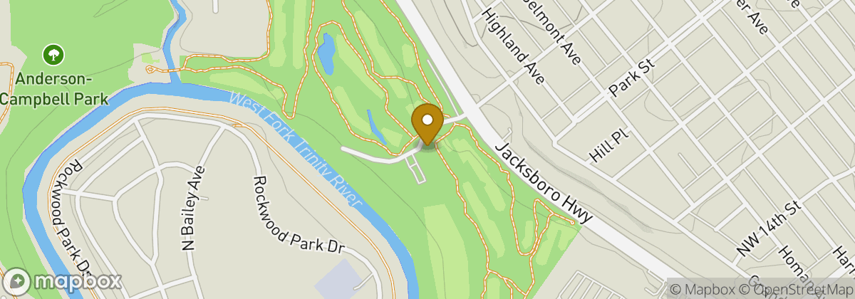 Map location: Rockwood Park Golf Course
