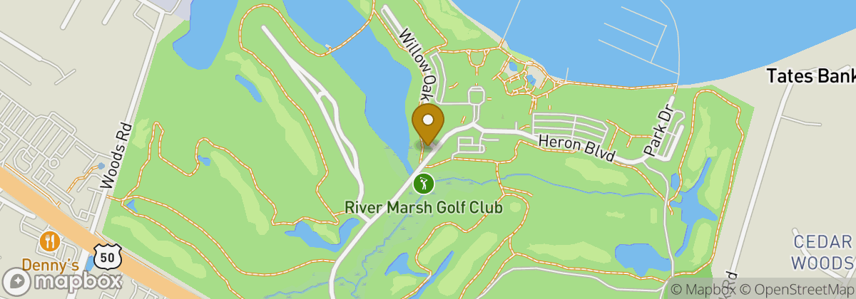 Map location: River Marsh Golf Club