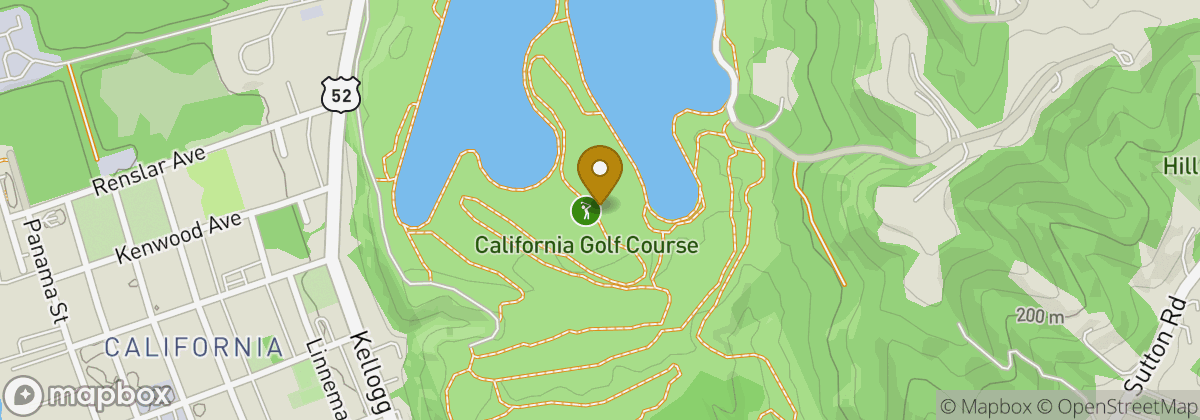 Map location: California Golf Course