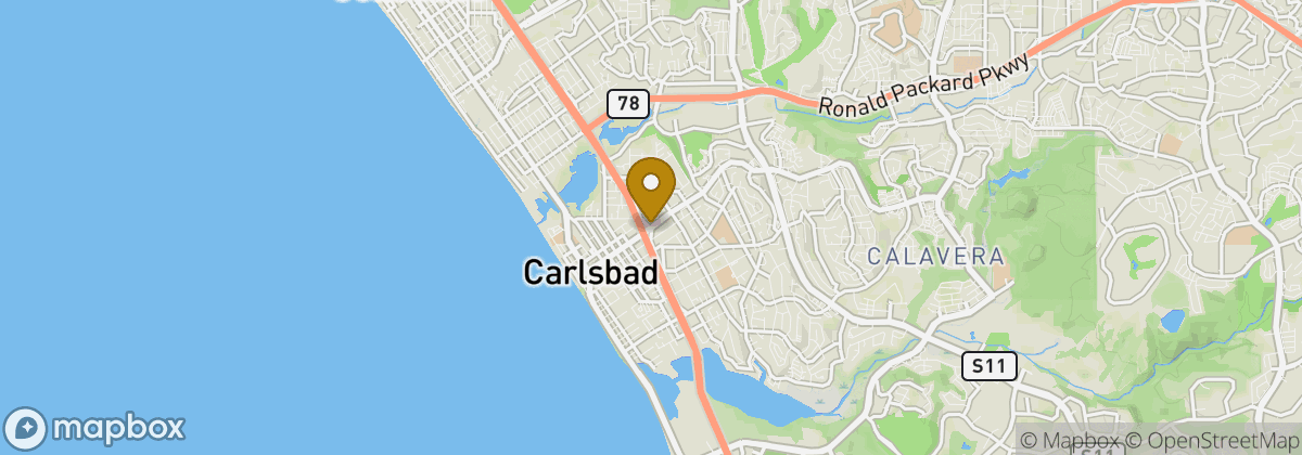 Map location: Carlsbad