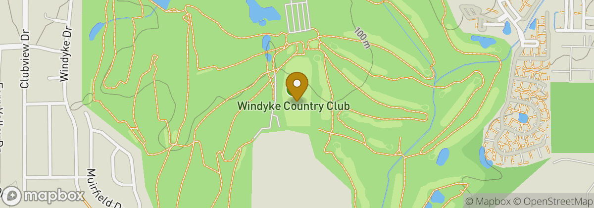 Map location: Windyke Country Club
