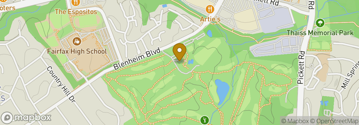 Map location: Army Navy Country Club - Fairfax