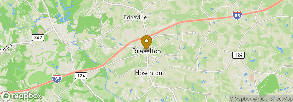 Map location: Braselton