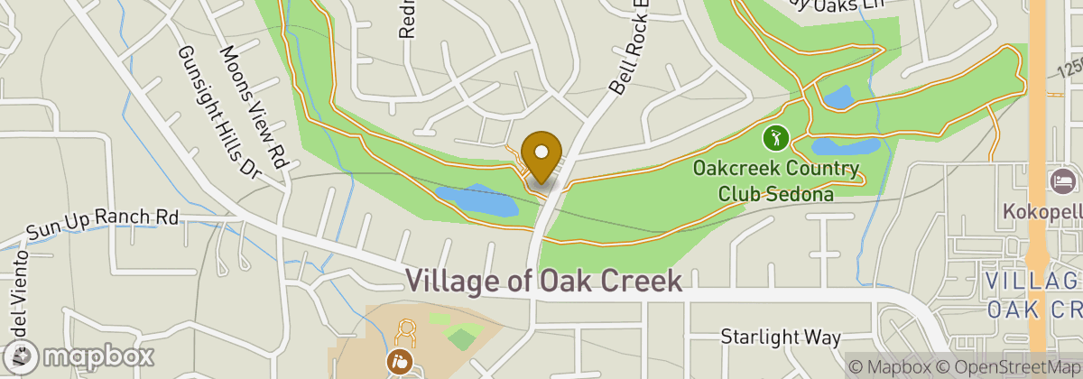 Map location: Oakcreek Country Club