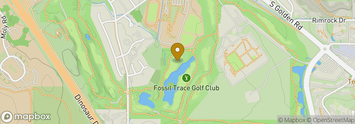 Map location: Fossil Trace Golf Club