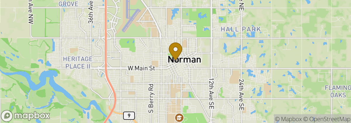 Map location: Norman