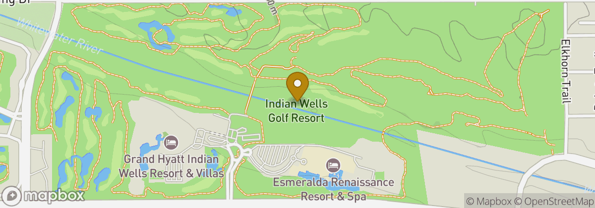 Map location: Indian Wells Golf Resort