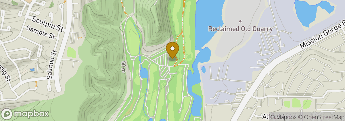 Map location: Admiral Baker Golf Course