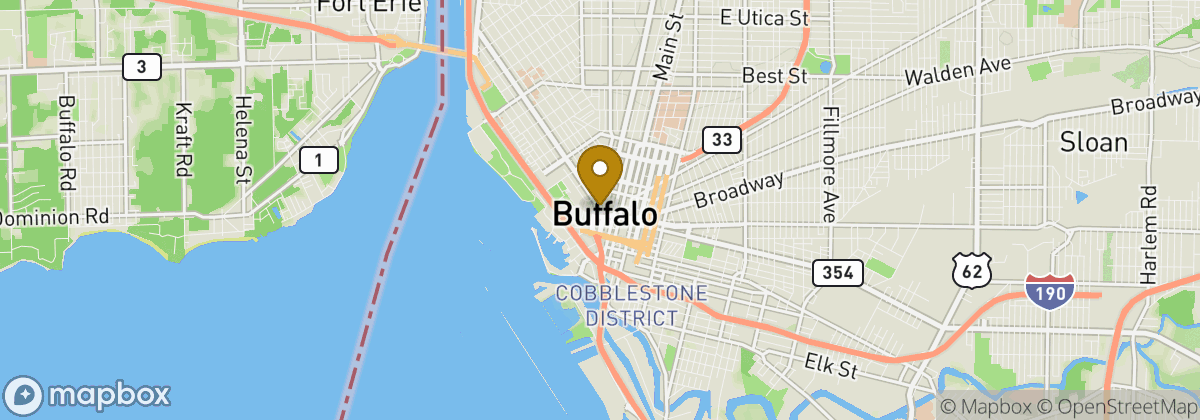 Map location: Buffalo