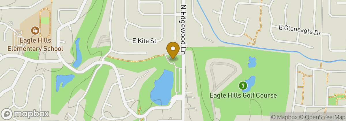 Map location: Eagle Hills Golf Course