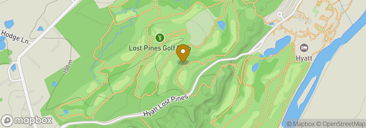 Map location: Lost Pines Golf Club