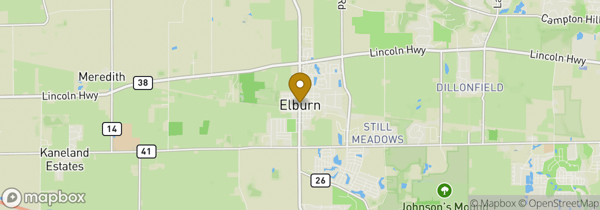 Map location: Elburn