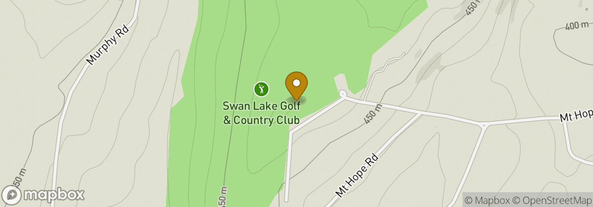 Map location: Swan Lake Golf Club