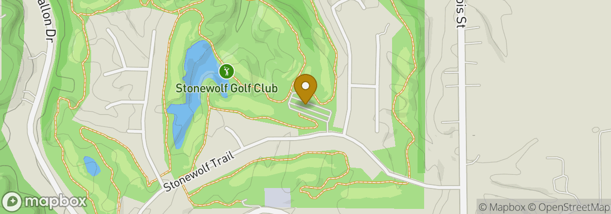 Map location: Stonewolf Golf Club & Event Center
