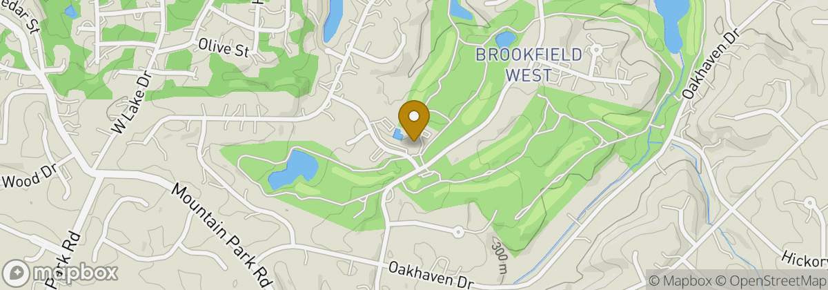 Map location: Brookfield Country Club