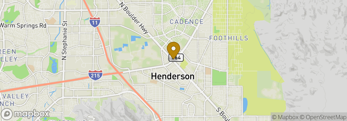 Map location: Henderson