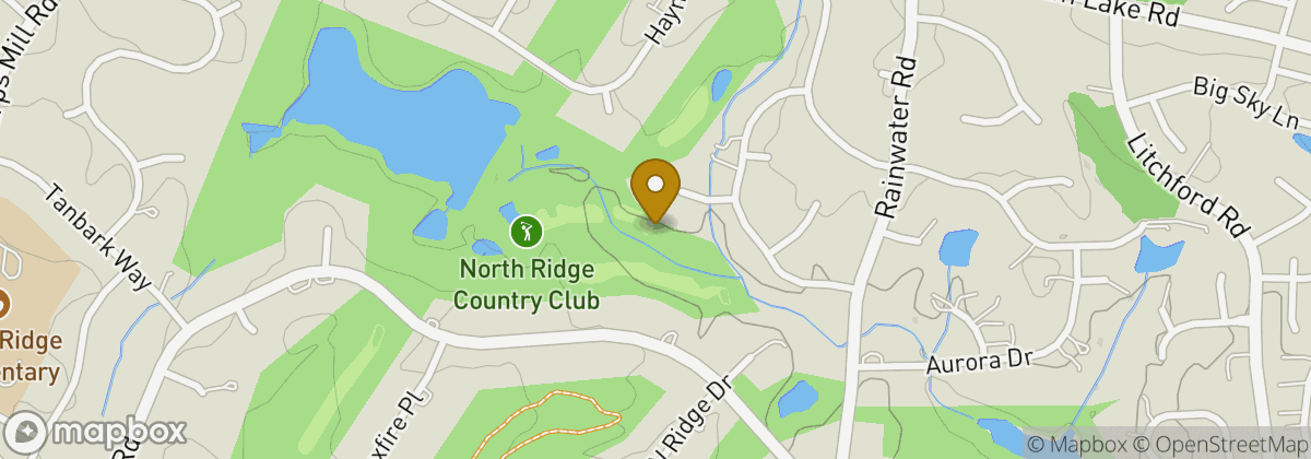 Map location: North Ridge Country Club