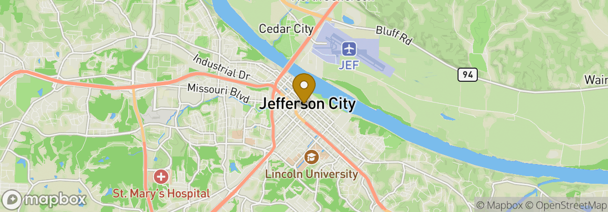 Map location: Jefferson City