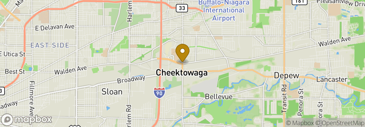Map location: Cheektowaga