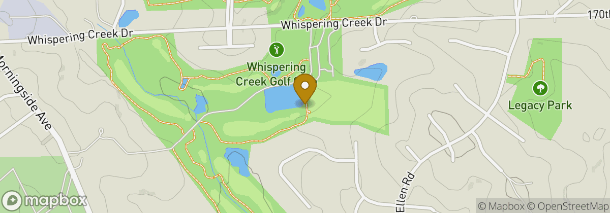 Map location: Whispering Creek Golf Club
