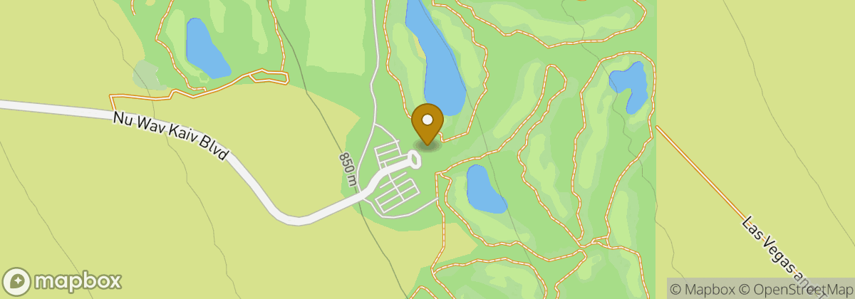 Map location: Las Vegas Paiute Golf Resort