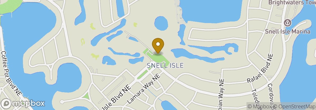 Map location: Vinoy Golf Club