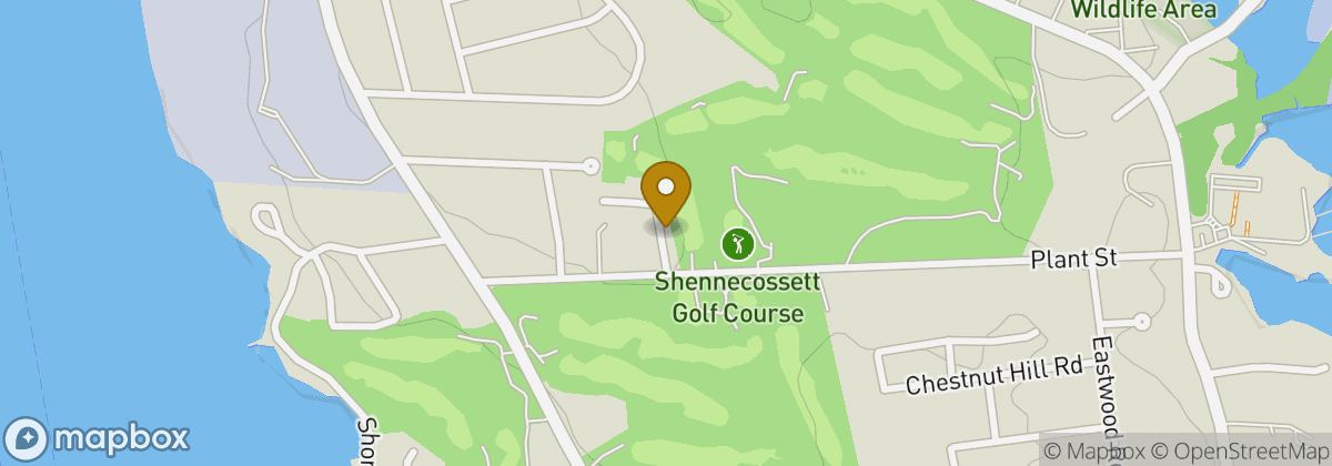 Map location: Shennecossett Golf Course