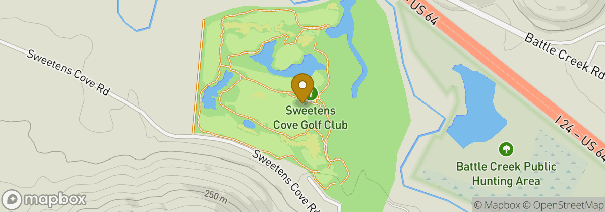 Map location: Sweetens Cove Golf Club