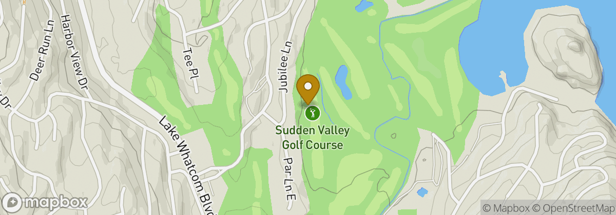 Map location: Sudden Valley Golf Course