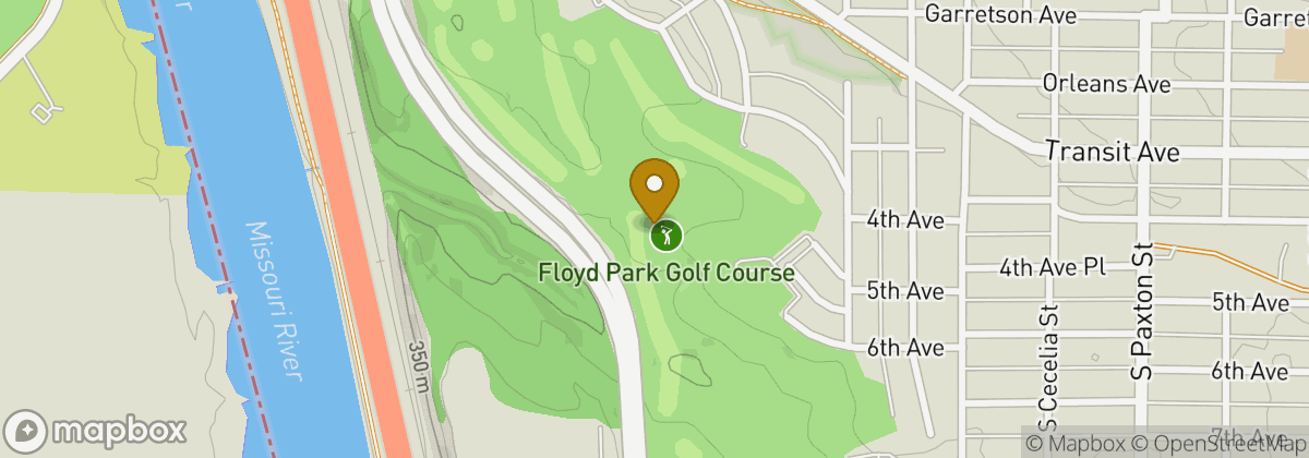 Map location: Floyd Park Golf Course