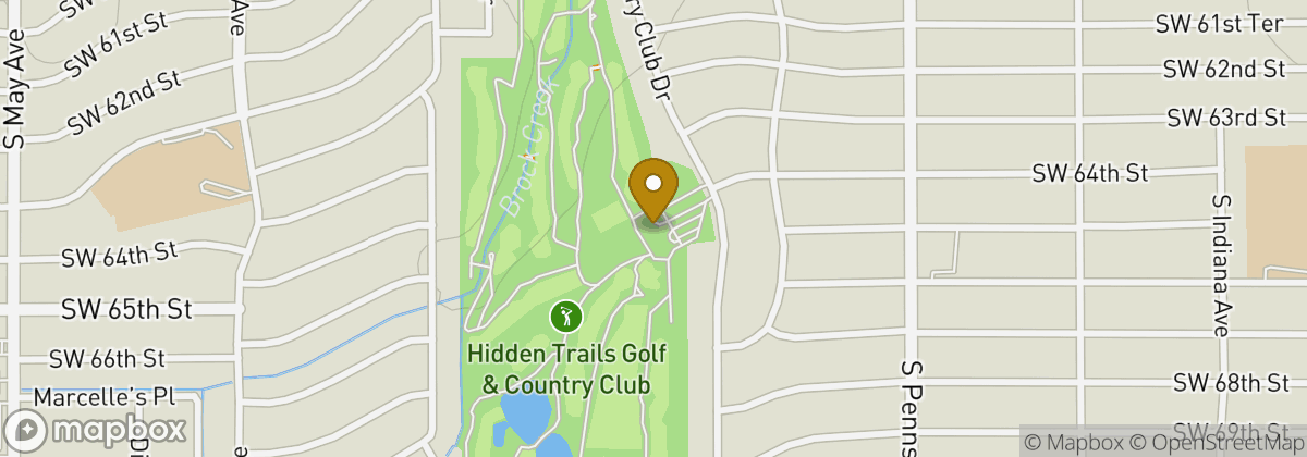 Map location: Hidden Trails Golf & Country Club
