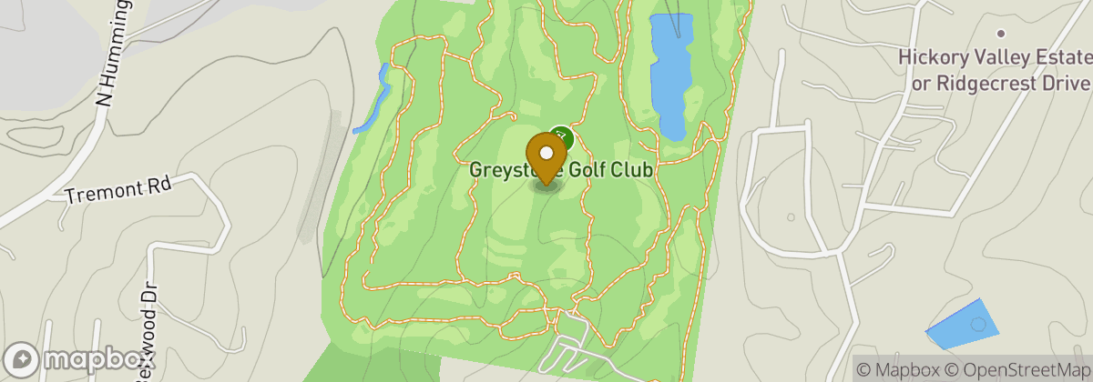Map location: Greystone Golf Club