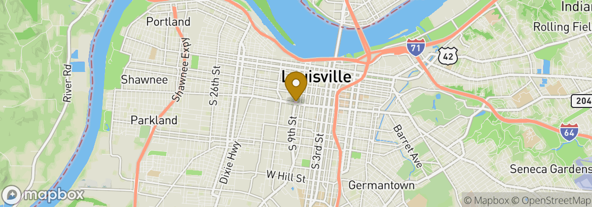 Map location: Louisville
