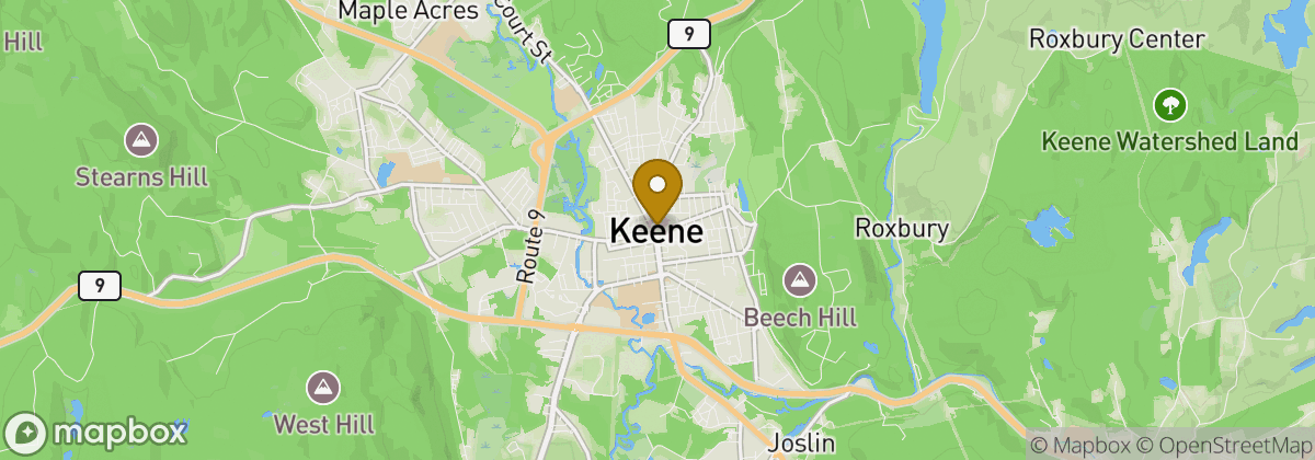 Map location: Keene