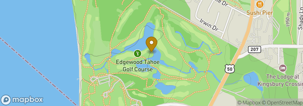 Map location: Edgewood Tahoe Golf Course