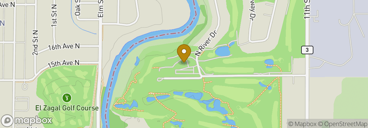 Map location: Moorhead Country Club